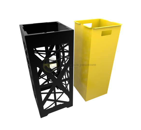 Садово-парковая урна «Абстракция» 1